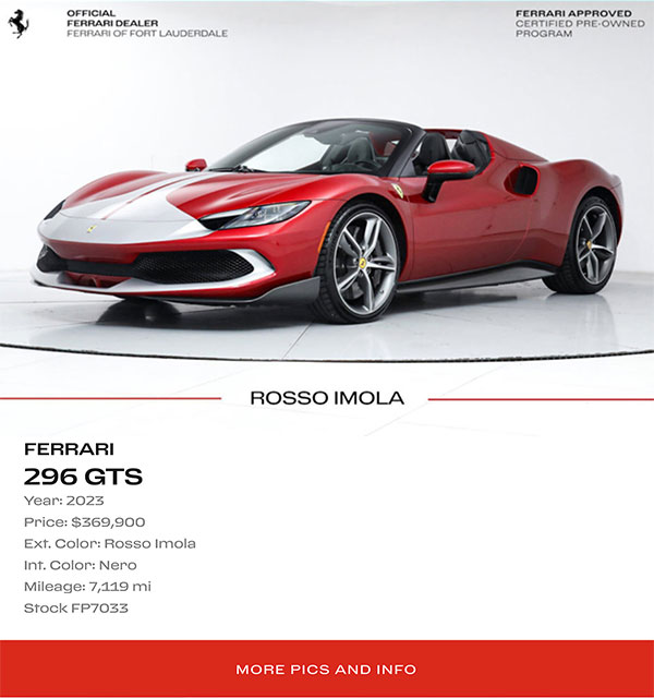 Ferrari of Ft Lauderdale