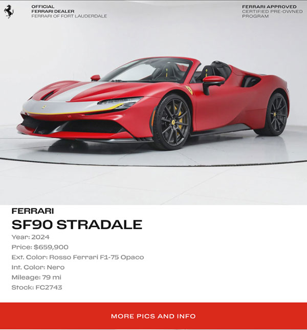 Ferrari of Ft Lauderdale