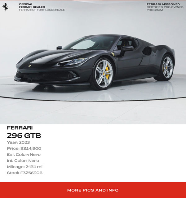 Ferrari of Ft Lauderdale