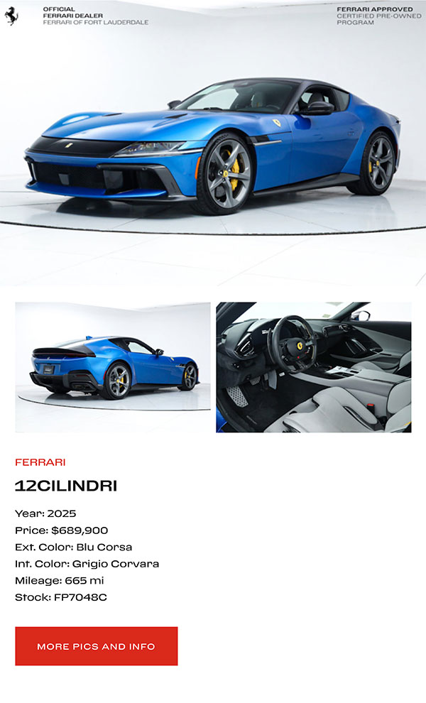 Ferrari of Ft Lauderdale