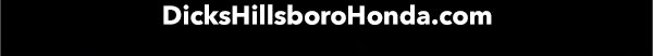 Dick's Hillsboro Honda